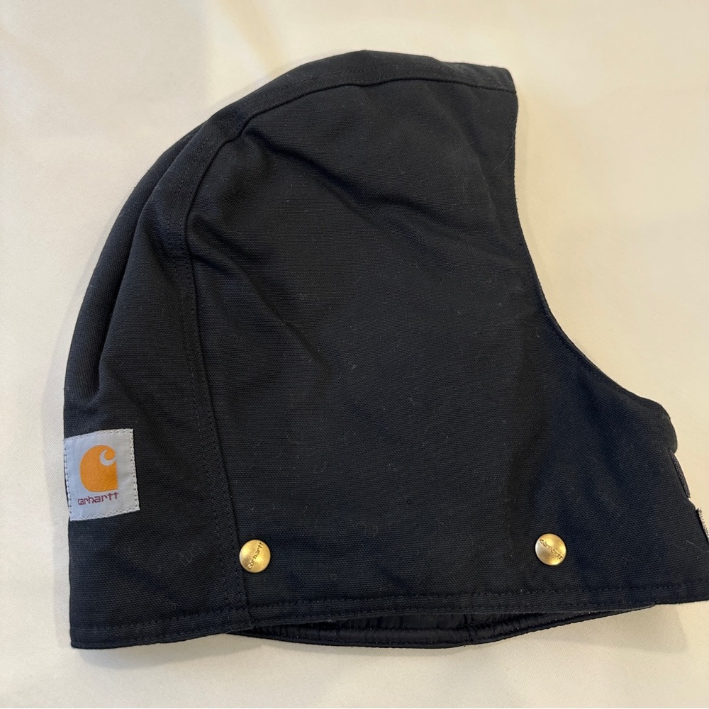 Carhartt jacket hood, black-  Brand new